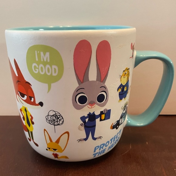 Disney Other - DISNEY STORE ORIGINAL ZOOTOPIA CHARACTER JUDY HOPPS NICK WILDE COFFEE MUG CUP